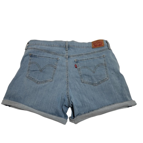 Levi's Blue Jean Shorts Casual Denim Style - Picture 2 of 5